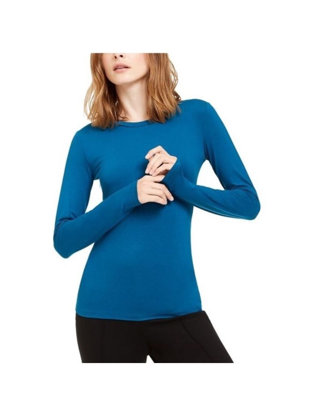 Weekend Max Mara Long-Sleeve Crewneck Top